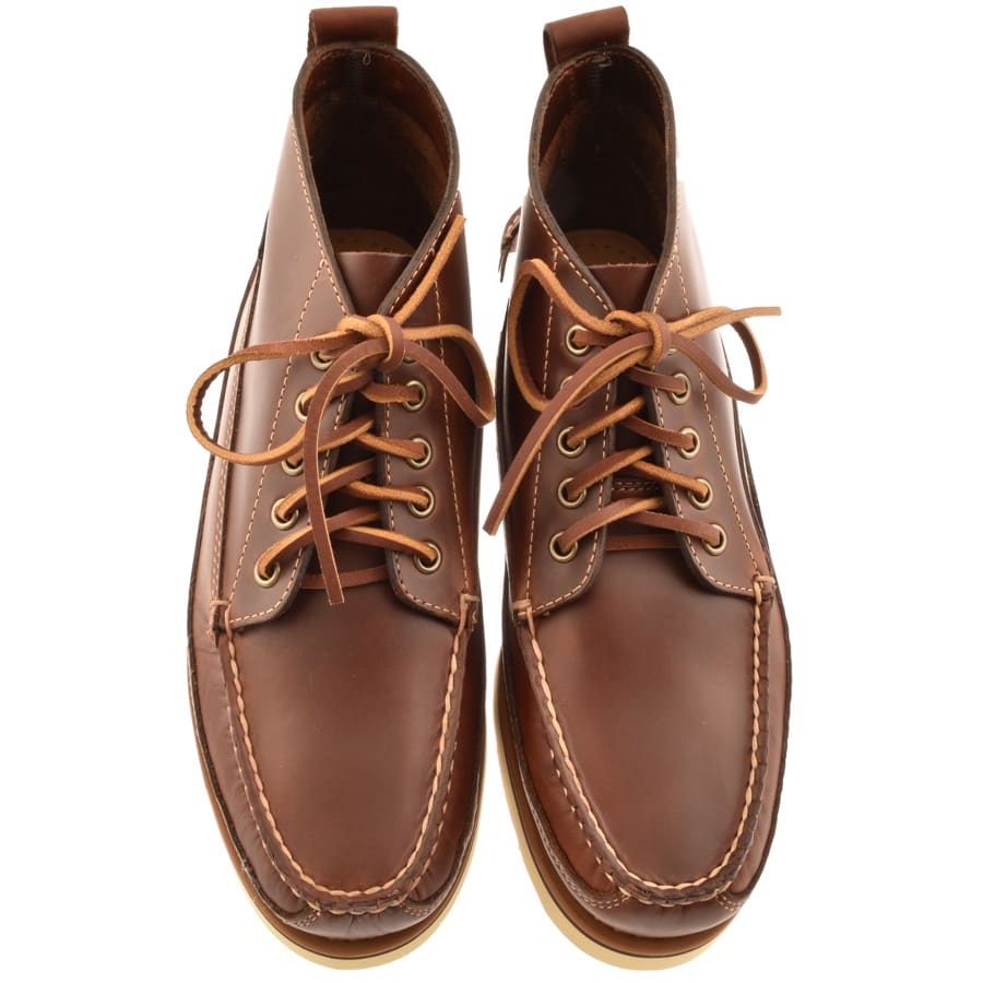 gh bass men's leather camp shoe